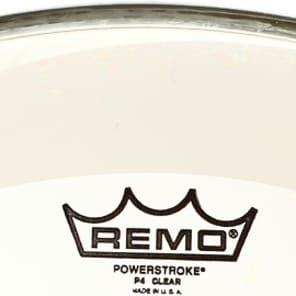 Remo Powerstroke P4 Clear Bass Drumhead - 20 inch - with Impact Patch image 2