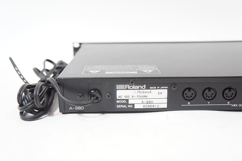 [SALE Ends Mar 31] Roland A-880 8 in / 8 out MIDI Patcher Mixer Worldwide  Shipment