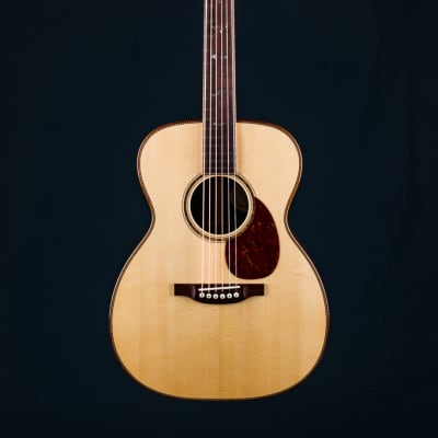 Bourgeois OM DB Signature Deluxe Madagascar Rosewood and Italian Spruce Aged Tone Custom with Pickup Used (2023) image 2