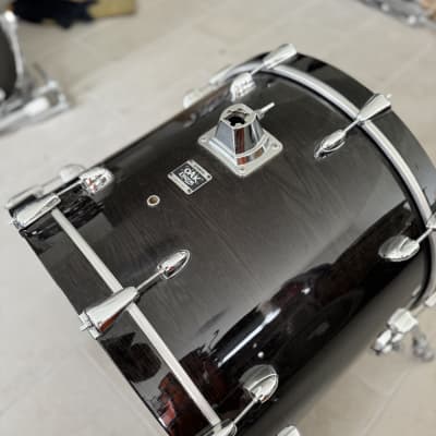 Yamaha Oak custom 22x17 bass drum - Musashi black image 2