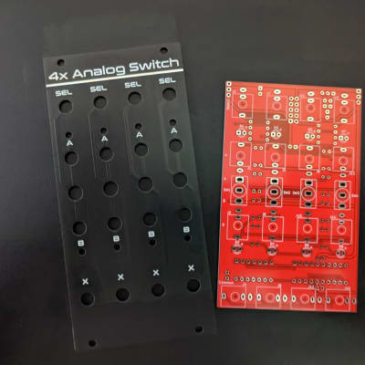 DIY 4x Analog Switch PCB & Panel image 1