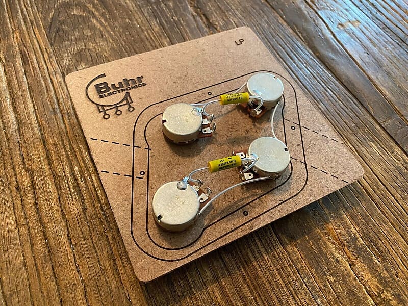 New Wiring Harness Les Paul - 2V/2T - Courte Split - '50s - | Reverb