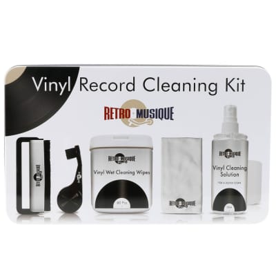 Simply Analog Delux Cleaning Boxset similicuir rouge
