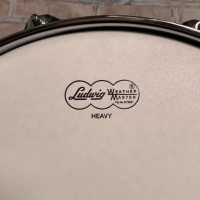 Ludwig LB417 Black Beauty 6.5x14" Brass Snare Drum (Phoenix, AZ) image 3