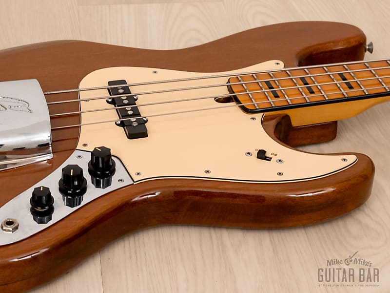 1974 Greco JB-550 Vintage Jazz Bass Mahogany w/ Power
