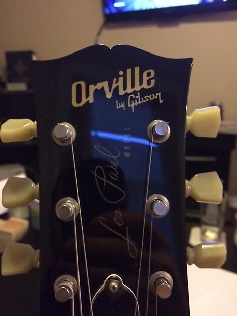 【ギフト】Orville by Gibson 極上 59 Burst 高級 Les Paul Standard 超激杢 バースト 良音 レスポール 名機 オーヴィル バイ ギブソン JAPAN VINTAGE ギブソン