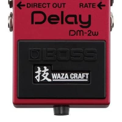 Reverb.com listing, price, conditions, and images for boss-dm-2w-delay-waza-craft