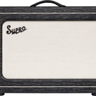 Supro Ambassador 50W Custom Black 2x10 Tube Combo Guitar Amplifier image 2