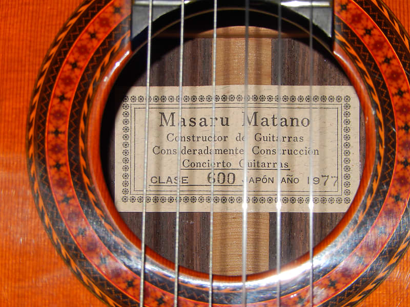 MADE IN 1977 - MASARU MATANO CLASE 600 - RAMIREZ STYLE CLASSICAL