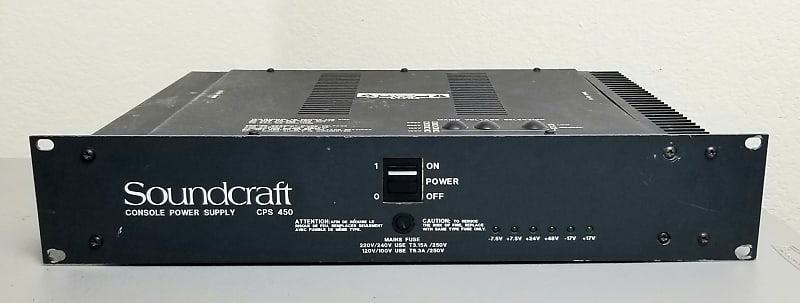 人気の新作 450 CPS Soundcraft CPS450 Reverb | Supply Power Console Mixing 配信機器・PA機器・レコーディング機器
