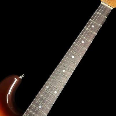 Fender Custom Shop American Custom Strat NOS RW Chocolate 3-Color Sunburst w/case image 4