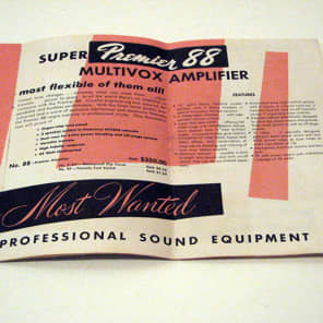 1959 Premier/Sorkin amp and guitar catalog image 7