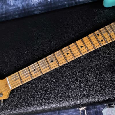 NEW ! 2023 Fender Custom Shop 69 Heavy Relic Stratocaster - Seafoam Green - Handwound PU's Jimi Hendrix Vibe - 7.7 lbs - Authorized Dealer image 8