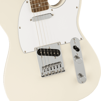 Squier Affinity Telecaster Laurel Fingerboard White Pickguard Olympic White image 4