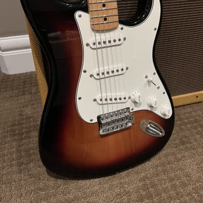 2017 Fender Standard Stratocaster Brown Sunburst with Maple Fretboard image 8