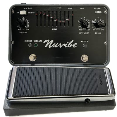 Korg Nuvibe Vibrato/Chorus Effector Pedal w/ Foot Controller for sale