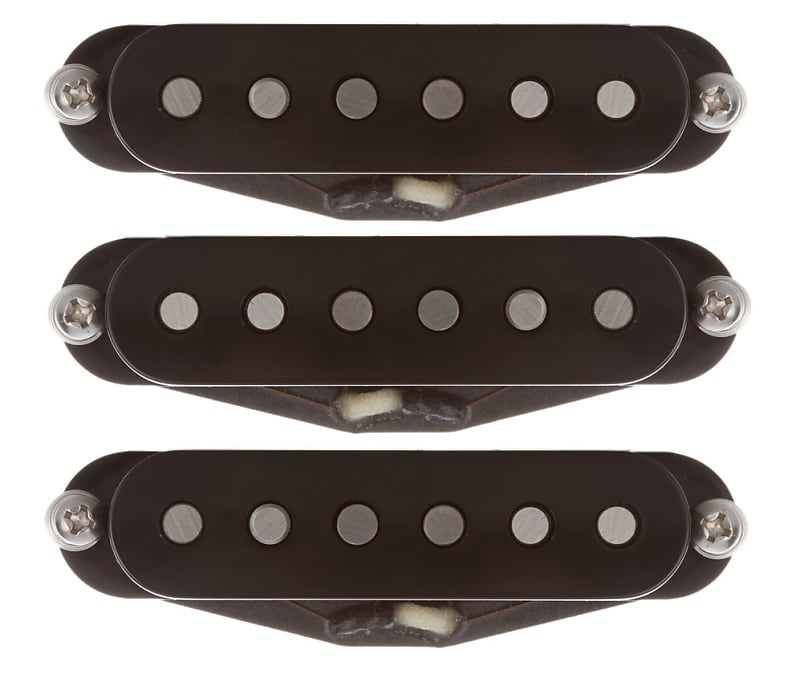 Suhr V60 Classic Vintage 60's Single Coil Black Strat Guitar Pickup Set (  Middle Pickup ) RW / RP