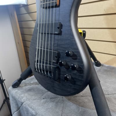 Spector NS Pulse 6 Bass Guitar - Black Stain w/ Gig Bag & PLEK*D #997 image 3