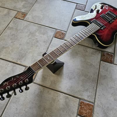 2023 Fender Telecaster Custom FMT HH - Black Cherry Burst image 8