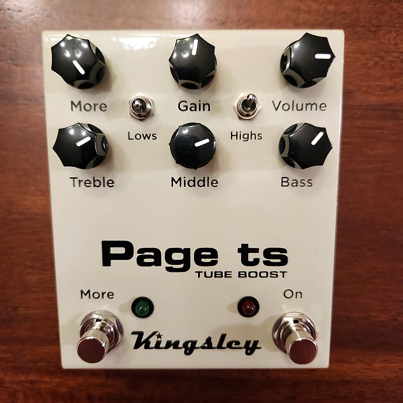 Kingsley Page v2 Tube Boostエフェクター キングスレー Kingsley Page Tube Boost V2 – Chicago Music Exchange