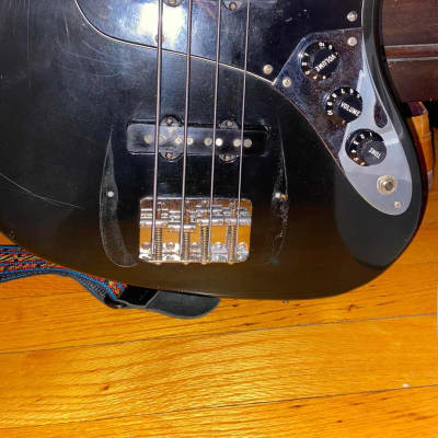 Vintage Fender 1970s 1978 Jazz Bass BODY ONLY - Black image 2