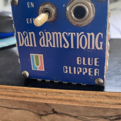 Dan Armstrong Blue Clipper Fuzz 1970s- Blue image 4