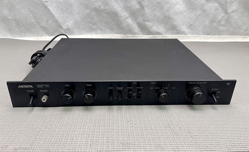 Cerwin Vega Metron PR-1 1970s Preamp Vintage stereo  			