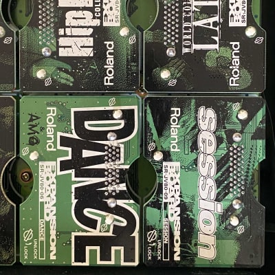 Roland SR-JV80 expansion boards – lot of 8 – SR-JV80 02 06 09 11 12 16 18 19 – JV, JD, XV SYNTHS – ONE-TIME CHANCE – MINT – MUST BUY – ROLAND JV-2080 – UNIQUE – AFFORDABLE SHIPPING image 4