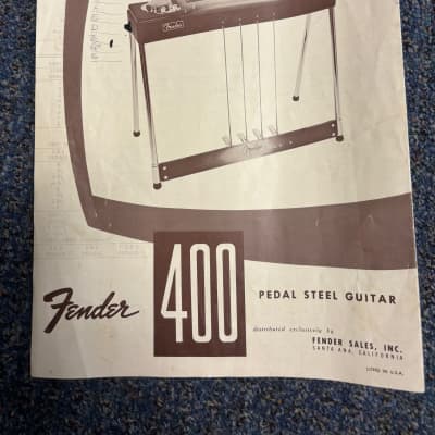Fender 400 Pedal Steel Guitar image 15
