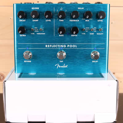 Fender Reflecting Pool Delay & Reverb - Dual Guitar Effect Pedal for sale