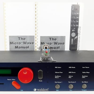 Waldorf MicroWave 1 Synthesizer Rack Revision A + CEM 3389 + Top Zustand + 1Jahr Garantie image 2