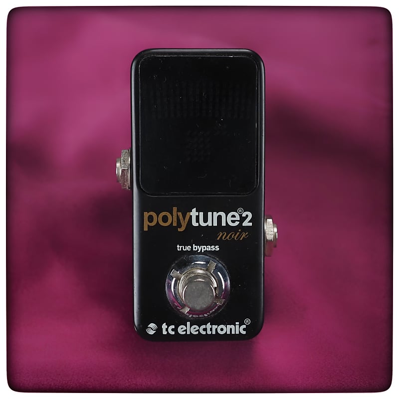 ギター polytune2 noir / tc electronic USED TC Electronic PolyTune 2 Noir Tuning Pedal | Reverb