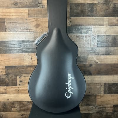 USED Epiphone Dave Grohl DG-335 Semi-hollow Electric Guitar in Pelham Blue, Hardcase, Free ship, 687 image 14