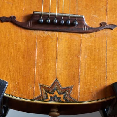 Meinel & Herold romantic guitar 1900 - natural for sale