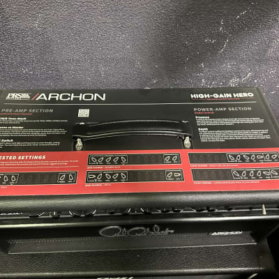 PRS Archon 50 2-Channel 50-Watt Guitar Amp Head 2021 - Present - Black image 2