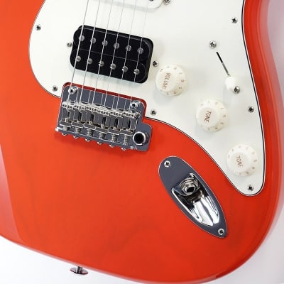 Suhr Guitars JE-Line Classic S Ash HSS (Trans Fiesta Red/Maple) [SN.71884] [Special price] image 5