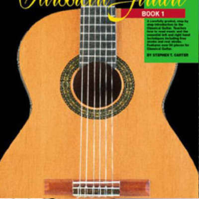 Learn How to Play Guitar - Classical Guitar Music Tutor Lesson Book 1 & CD - X- for sale
