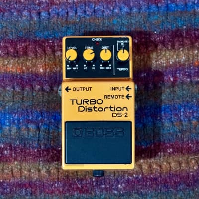 BOSS TURBO Distortion DS-2 1989年 日本製 Boss DS-2 Turbo Distortion 1987 - 1989 Made In Japan | Reverb