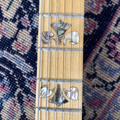 Do Good and Get This Unique DeMarino S-style Custom Guitar w/Playful Metal  Figures & Inlays image 6