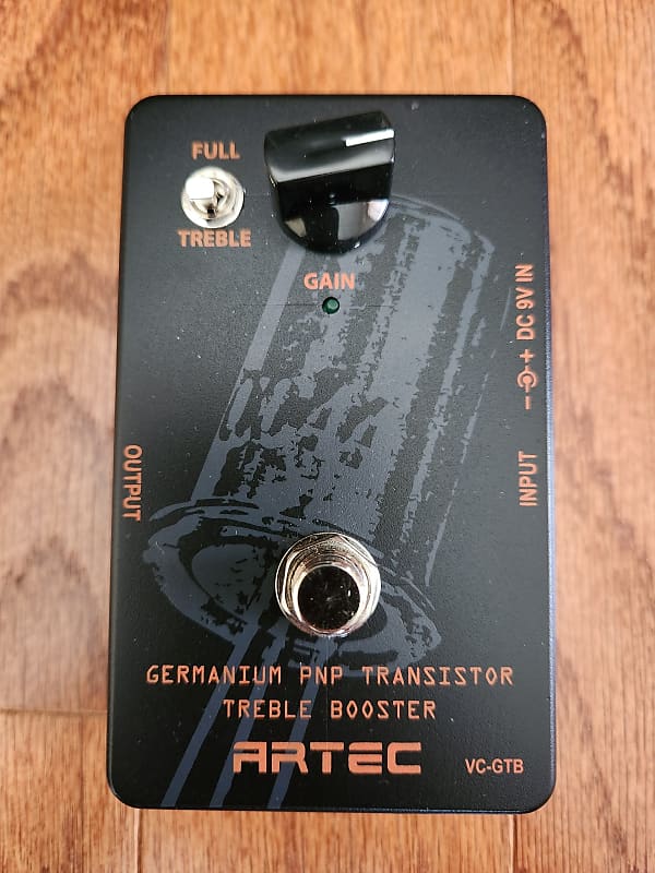 Artec VCGTB Germanium PNP Transistor Treble Booster Reverb