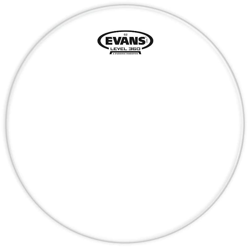 Evans B10G12 G12 Coated White Drum Head - 10" image 1
