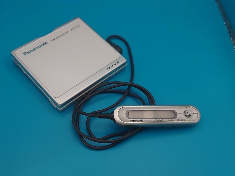 Panasonic ポータブルMDプレーヤー SJ-MJ500-W ホワイト - オーディオ機器