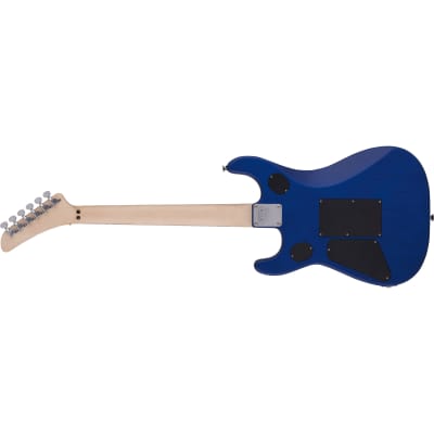EVH 5150 Series Deluxe Poplar Burl Guitar - Aqua Burst image 6