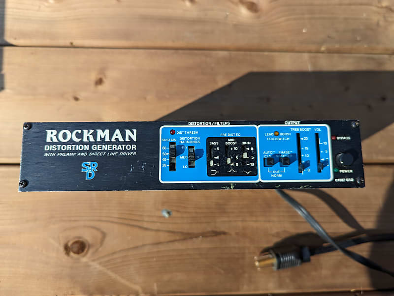 Rockman Distortion Generator 1987 - Black