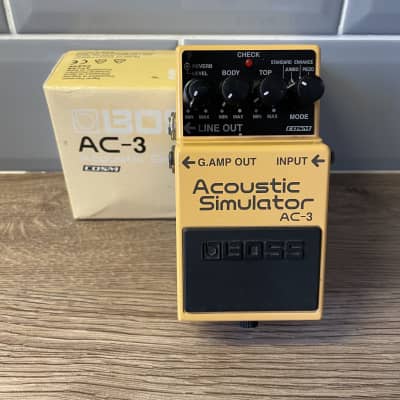 Boss AC-3 Acoustic Simulator Pedal | Reverb UK