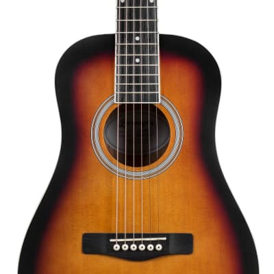 Boroughs B15MSB 3/4 Size Acoustic Guitar, Sunburst image 19