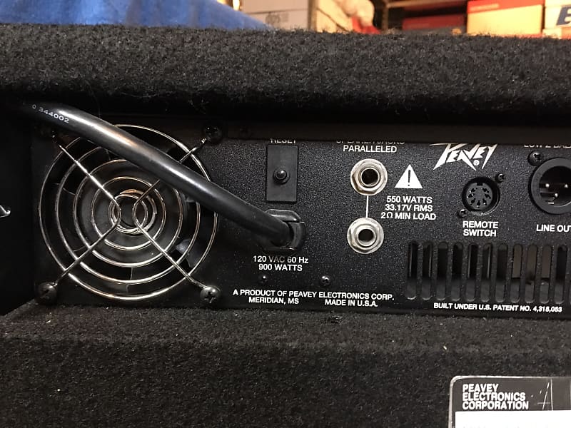 Peavey T-Max 115 Combo Amp early 2000's Black