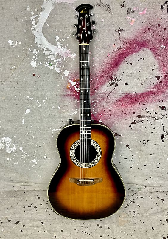 1978 Ovation Model 1612-1 Deluxe-Custom Balladeer Acoustic
