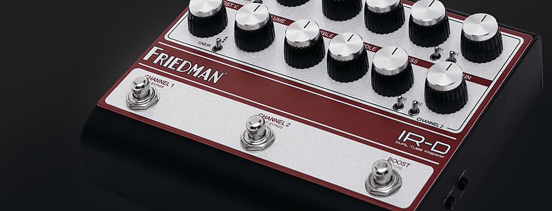 FRIEDMAN IR-D DUAL TUBE PREAMP フリードマン Friedman IR-X Dual-Tube Preamp DI+IR Dual-Channel 12AX7