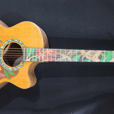 Blueberry NEW IN STOCK Handmade Acoustic Guitar Grand Concert image 1